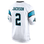 Choea C.Panthers #2 Mike Jackson Player White Game Stitched Jerseys