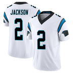 Choea C.Panthers #2 Mike Jackson Player White Vapor F.U.S.E. Limited Home Game Stitched Jerseys
