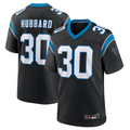 Choea C.Panthers #30 Chuba Hubbard Player Black Team Game Stitched Jerseys