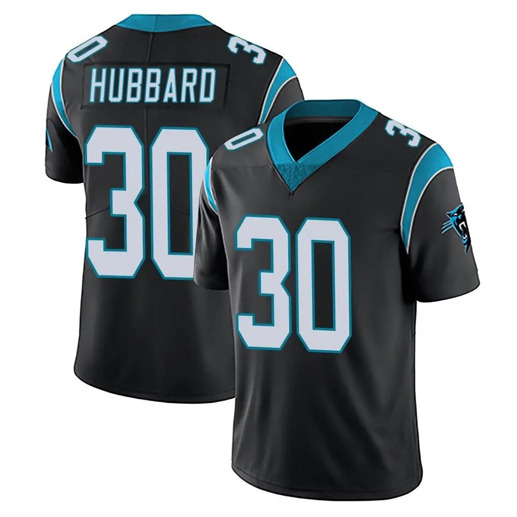 Choea C.Panthers #30 Chuba Hubbard Player Black Vapor Untouchable Limited Game Stitched Jerseys