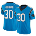Choea C.Panthers #30 Chuba Hubbard Player Blue Vapor F.U.S.E. Limited Home Game Stitched Jerseys