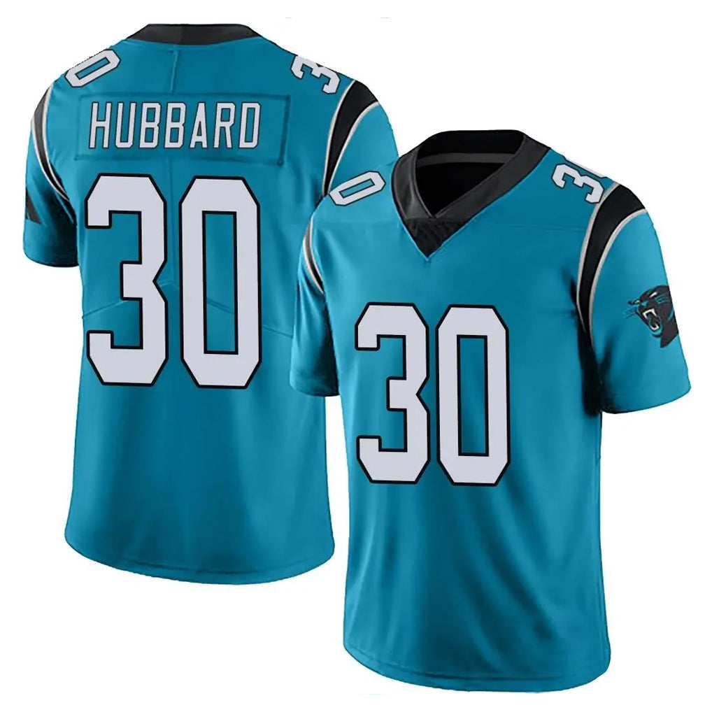 Choea C.Panthers #30 Chuba Hubbard Player Blue Vapor Untouchable Limited Game Stitched Jerseys