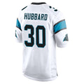 Choea C.Panthers #30 Chuba Hubbard Player White Game Stitched Jerseys