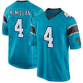 Choea C.Panthers #4 Tetairoa McMillan Player Blue Game Stitched Jerseys