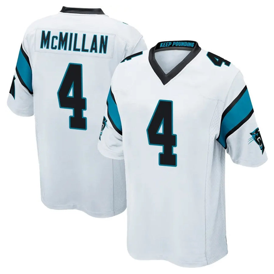 Choea C.Panthers #4 Tetairoa McMillan Player White Game Stitched Jerseys