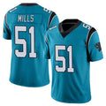 Choea C.Panthers #51 Sam Mills Player Blue Vapor Untouchable Limited Game Stitched Jerseys