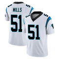 Choea C.Panthers #51 Sam Mills Player White Vapor Untouchable Limited Game Stitched Jerseys