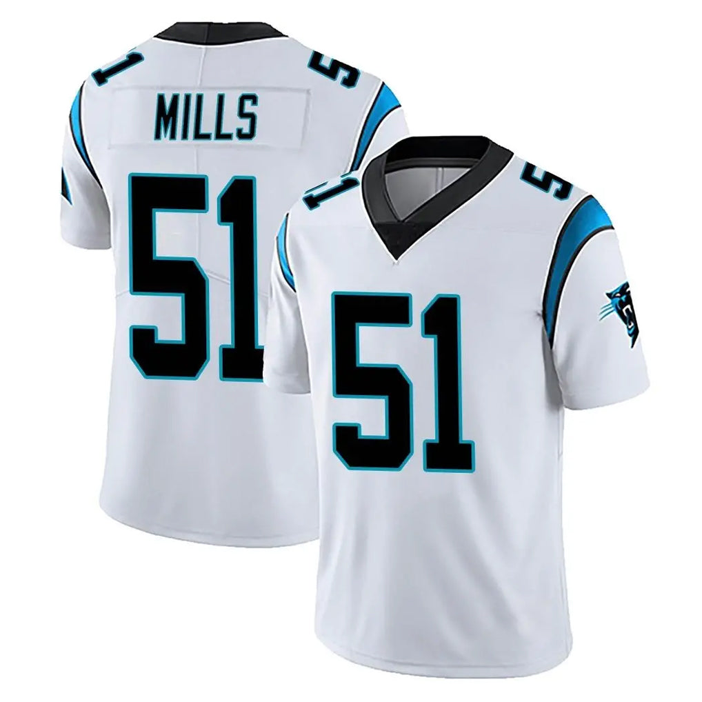 Choea C.Panthers #51 Sam Mills Player White Vapor Untouchable Limited Game Stitched Jerseys