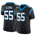 Choea C.Panthers #55 Devin Lloyd Player Black Vapor F.U.S.E. Limited Home Game Stitched Jerseys