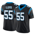 Choea C.Panthers #55 Devin Lloyd Player Black Vapor F.U.S.E. Limited Home Game Stitched Jerseys