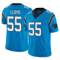 Choea C.Panthers #55 Devin Lloyd Player Blue Vapor F.U.S.E. Limited Home Game Stitched Jerseys