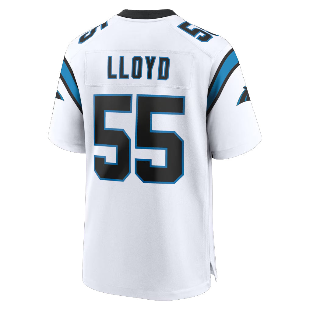 Choea C.Panthers #55 Devin Lloyd Player White Home Game Stitched Jerseys