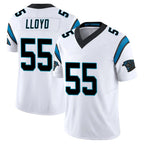 Choea C.Panthers #55 Devin Lloyd Player White Vapor F.U.S.E. Limited Home Game Stitched Jerseys