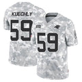 Choea C.Panthers #59 Luke Kuechly Player Arctic Camo Salute to Service Limited Stitched Jerseys