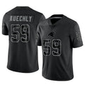 Choea C.Panthers #59 Luke Kuechly Player Black REFLECTIVE Limited Stitched Jerseys