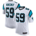 Choea C.Panthers #59 Luke Kuechly Player White Classic Limited Stitched Jerseys