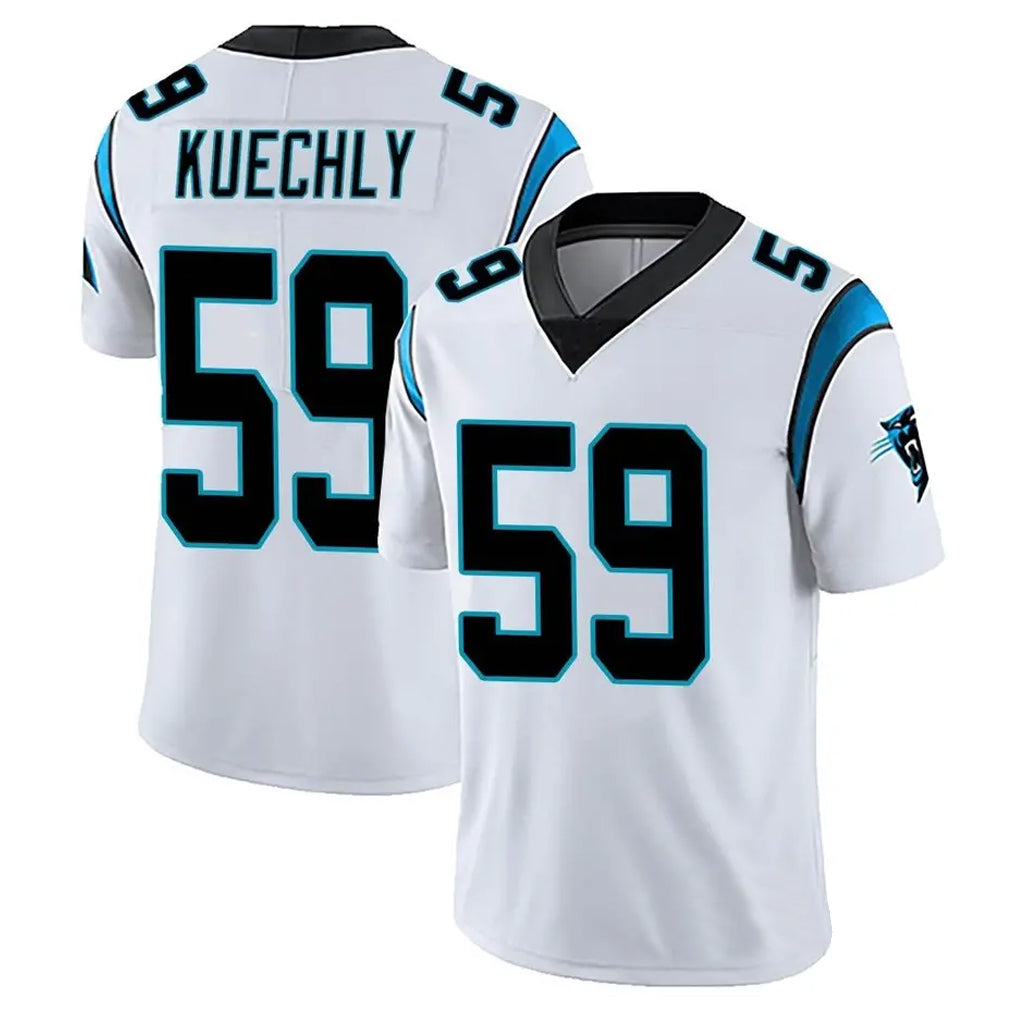 Choea C.Panthers #59 Luke Kuechly Player White Vapor Limited Stitched Jerseys