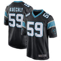 Choea C.Panthers #59 Luke Kuechly Player b`Black Home Game Stitched Jerseys