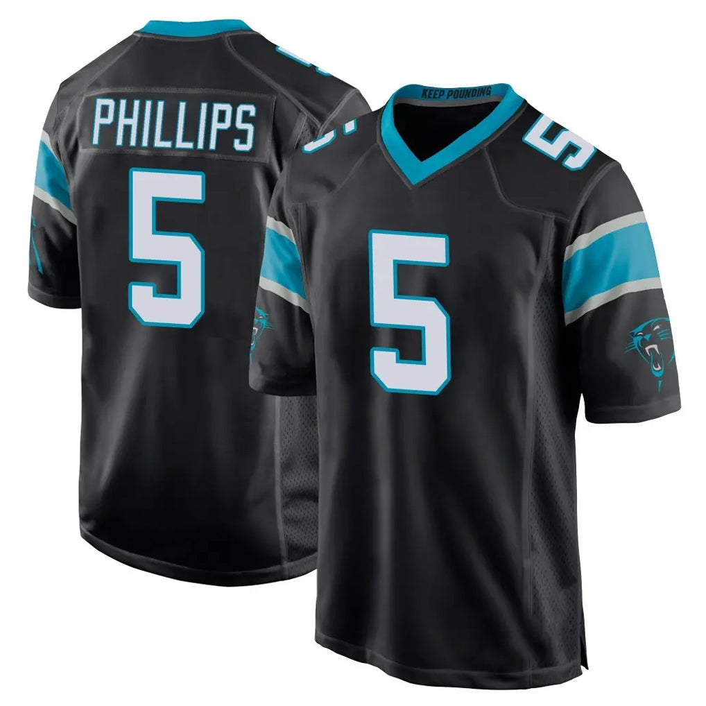 Choea C.Panthers #5 Jaelan Phillips Player Black Game Stitched Jerseys
