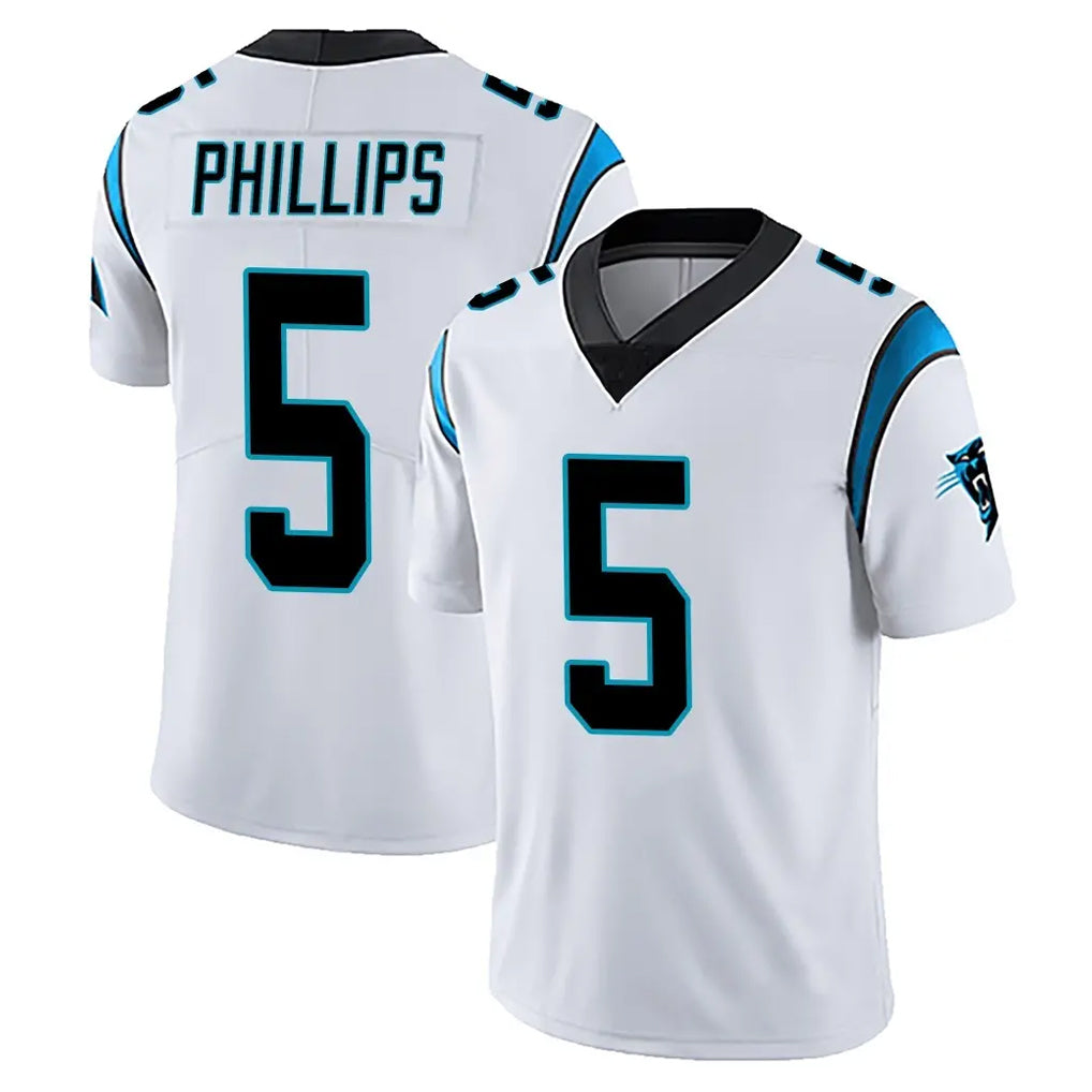 Choea C.Panthers #5 Jaelan Phillips Player White Vapor Untouchable Limited Game Stitched Jerseys