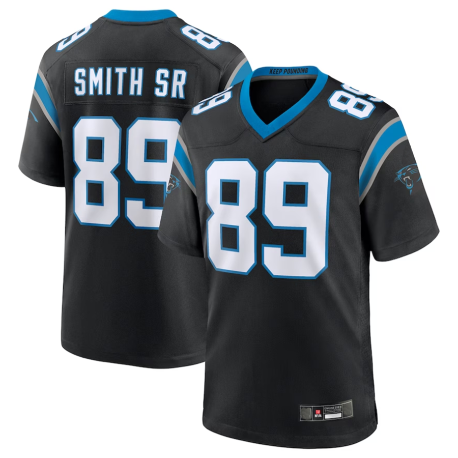 Choea C.Panthers #89 Steve Smith Sr. Black Retired Player Game Stitched Jerseys
