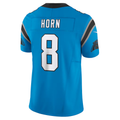 Choea C.Panthers #8 Jaycee Horn Blue Vapor F.U.S.E. Limited Stitched Jerseys