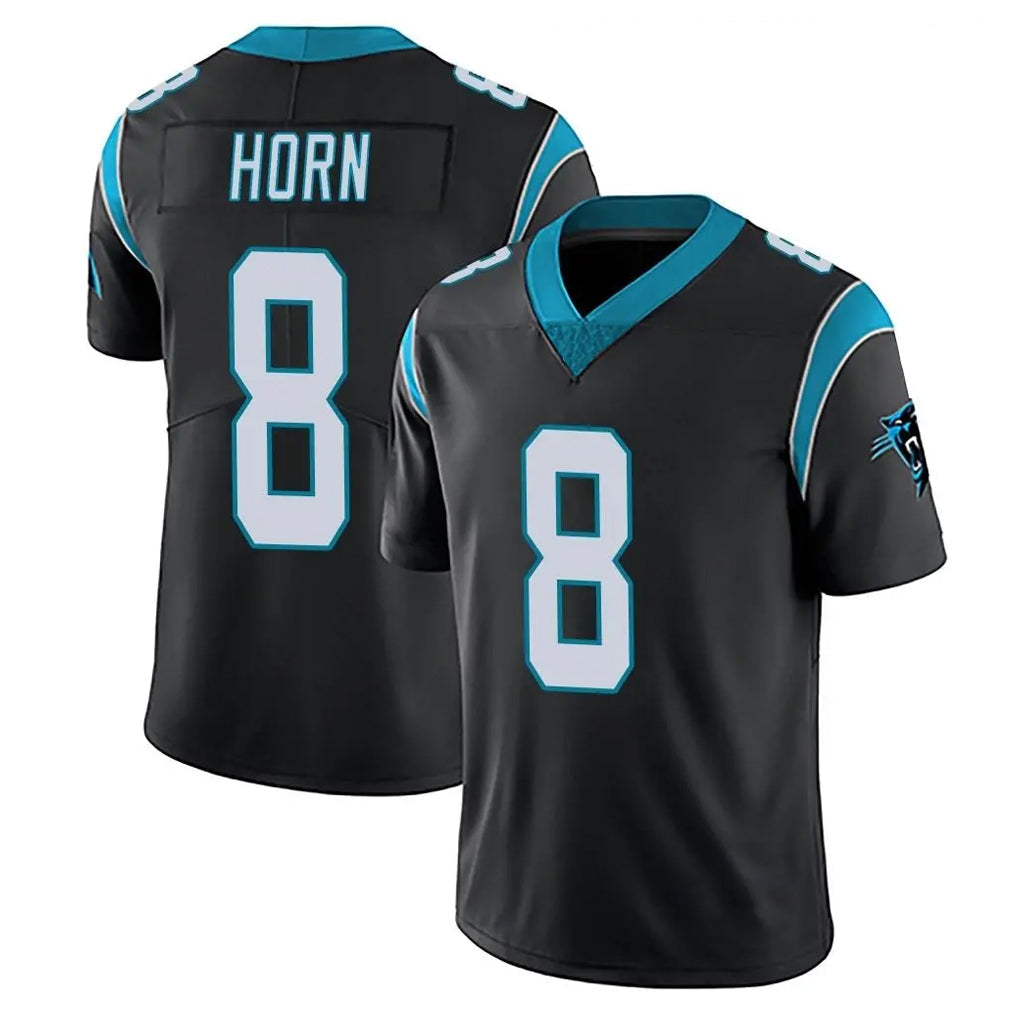 Choea C.Panthers #8 Jaycee Horn Player Black Vapor Untouchable Limited Game Stitched Jerseys