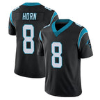 Choea C.Panthers #8 Jaycee Horn Player Black Vapor Untouchable Limited Game Stitched Jerseys