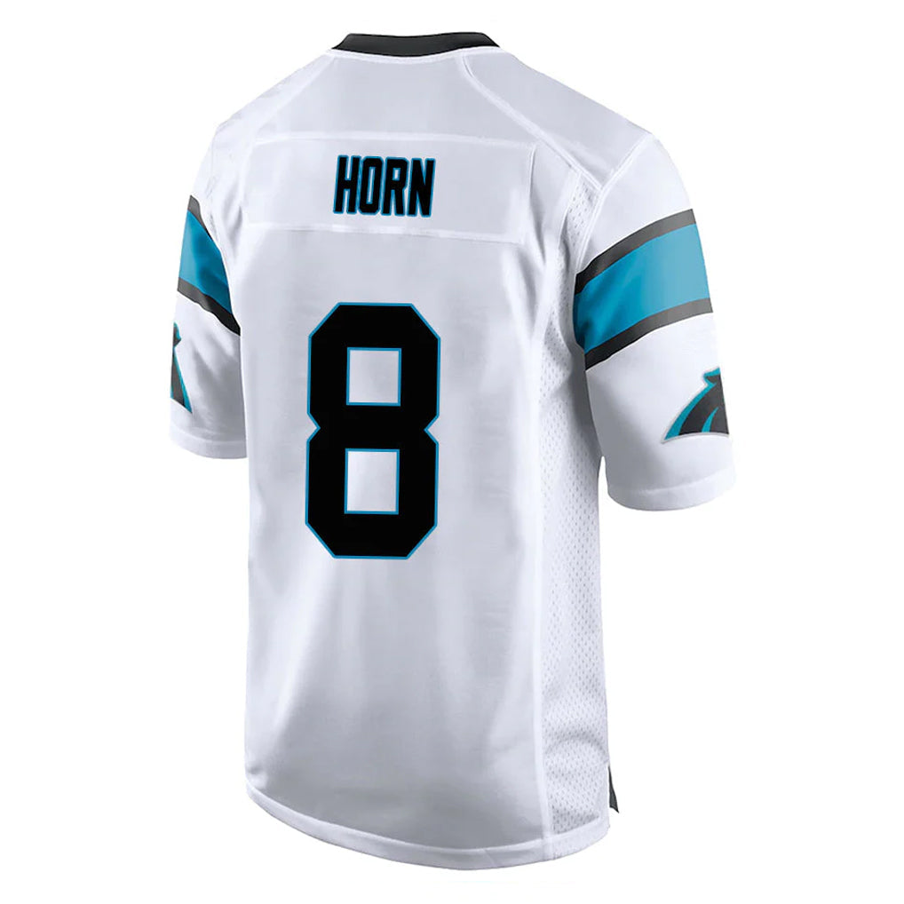 Choea C.Panthers #8 Jaycee Horn Player White Game Stitched Jerseys
