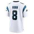 Choea C.Panthers #8 Jaycee Horn Player White Home Game Stitched Jerseys