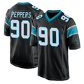 Choea C.Panthers #90 Julius Peppers Player Black Game Stitched Jerseys