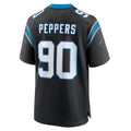 Choea C.Panthers #90 Julius Peppers Player Black Home Game Stitched Jerseys