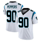 Choea C.Panthers #90 Julius Peppers Player White Vapor Untouchable Limited Game Stitched Jerseys
