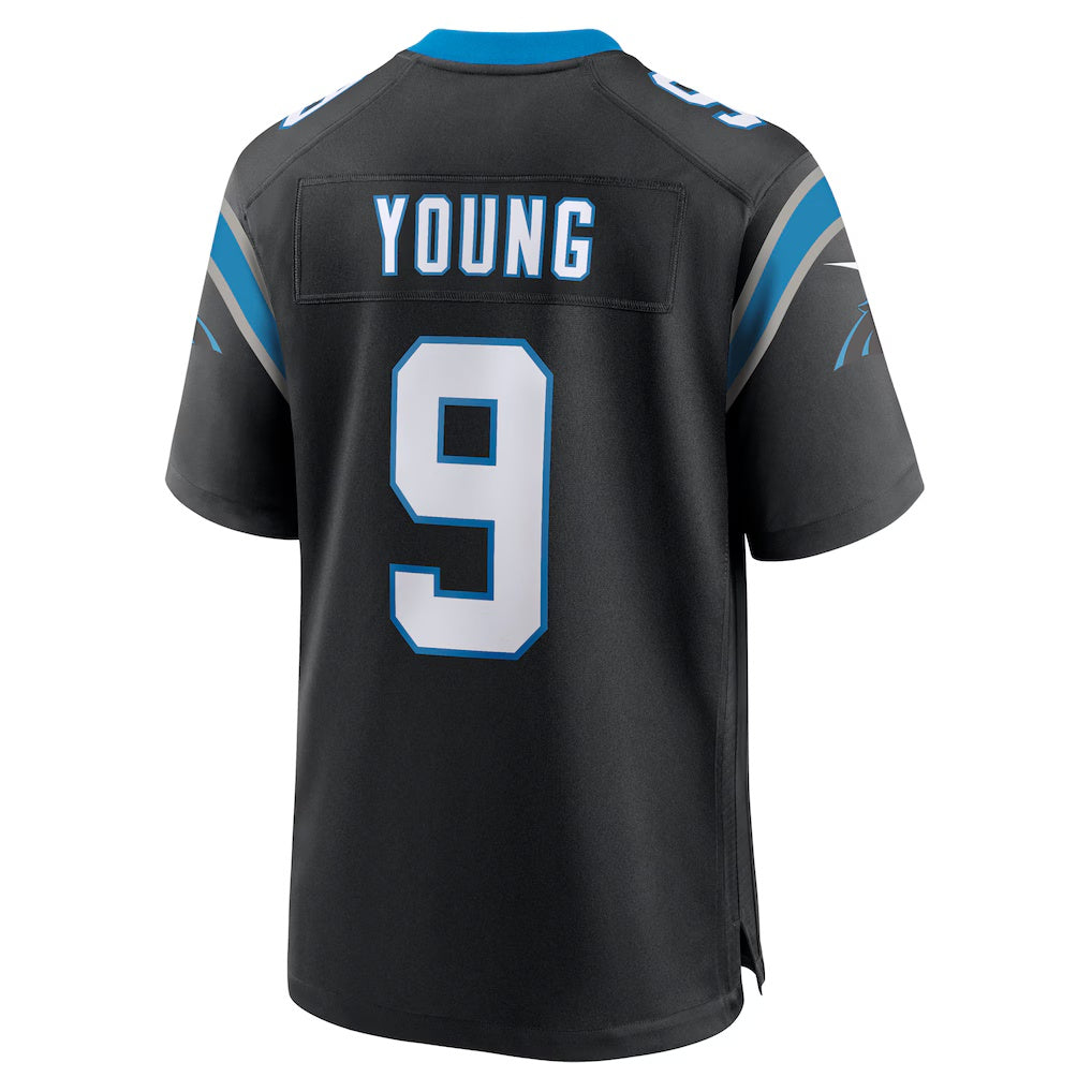 Choea C.Panthers #9 Bryce Young Black Team Game Stitched Jerseys