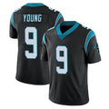 Choea C.Panthers #9 Bryce Young Player Black Vapor Untouchable Limited Game Stitched Jerseys