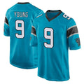 Choea C.Panthers #9 Bryce Young Player Blue Game Stitched Jerseys