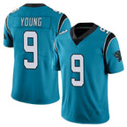 Choea C.Panthers #9 Bryce Young Player Blue Vapor Untouchable Limited Game Stitched Jerseys