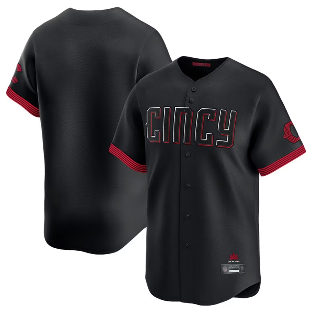 Choea C.Reds Black City Connect Home Limited Blank Player Stitched Jerseys