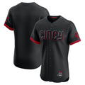 Choea C.Reds Black City Connect Limited Elite Home Blank Player Stitched Jerseys