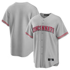 Choea C.Reds Gray Home Game Blank Player Stitched Jerseys