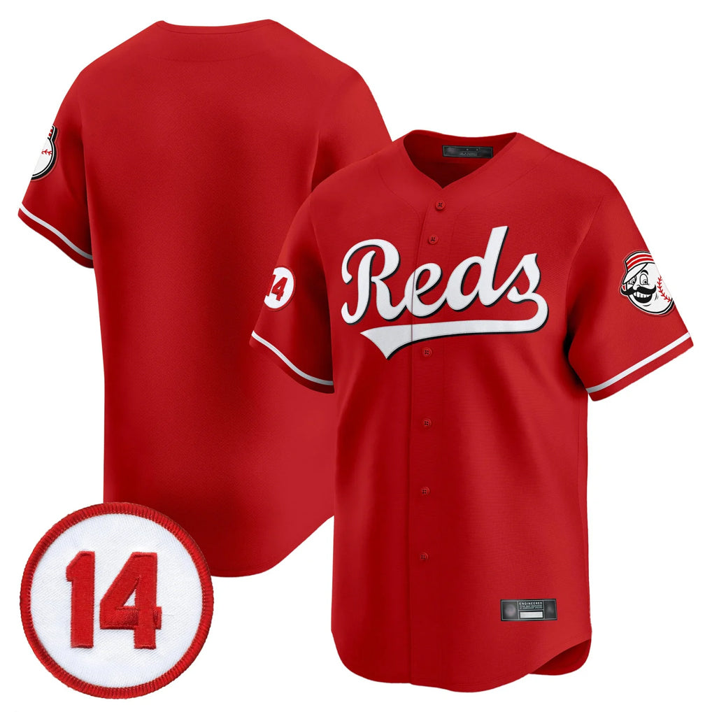Choea C.Reds Red Vapor Premier Limited Home Blank Player Stitched Jerseys