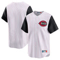 Choea C.Reds White Black Stripe Field of Dreams Game Home Blank Player Stitched Jerseys