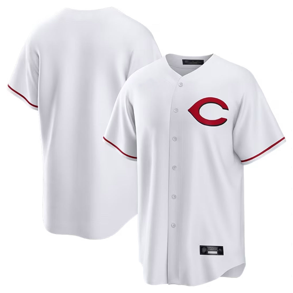 Choea C.Reds White Home Game Blank Player Stitched Jerseys