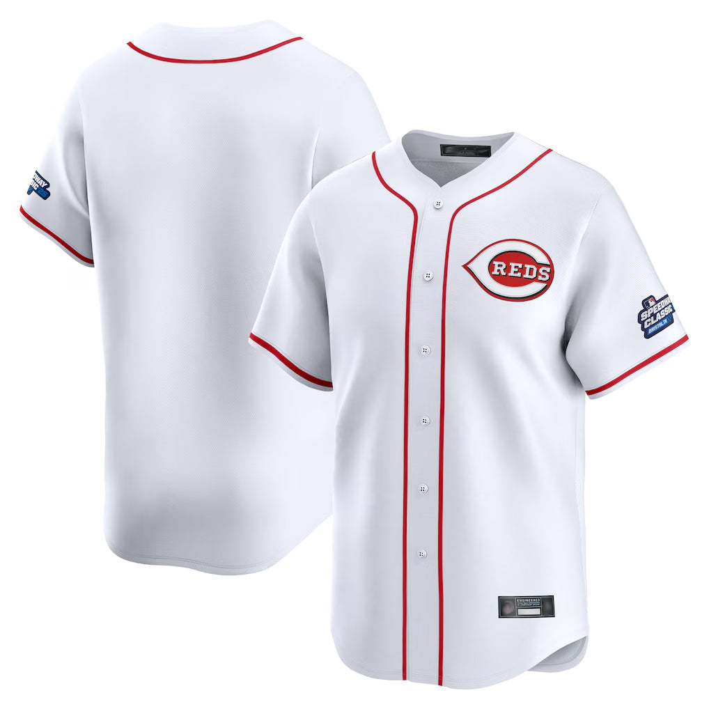 Choea C.Reds White Home Limited Blank Player Stitched Jerseys
