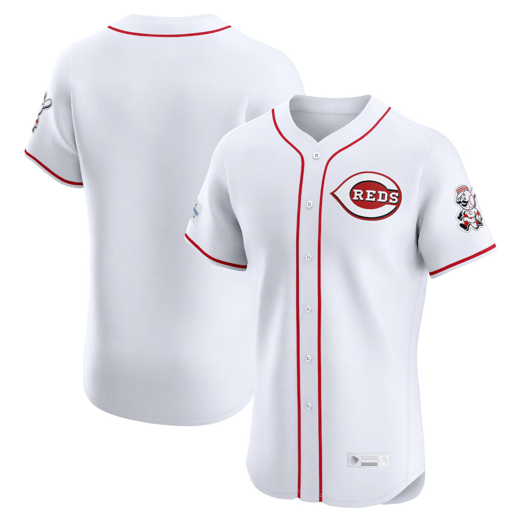 Choea C.Reds White Limited Elite Home Blank Player Stitched Jerseys