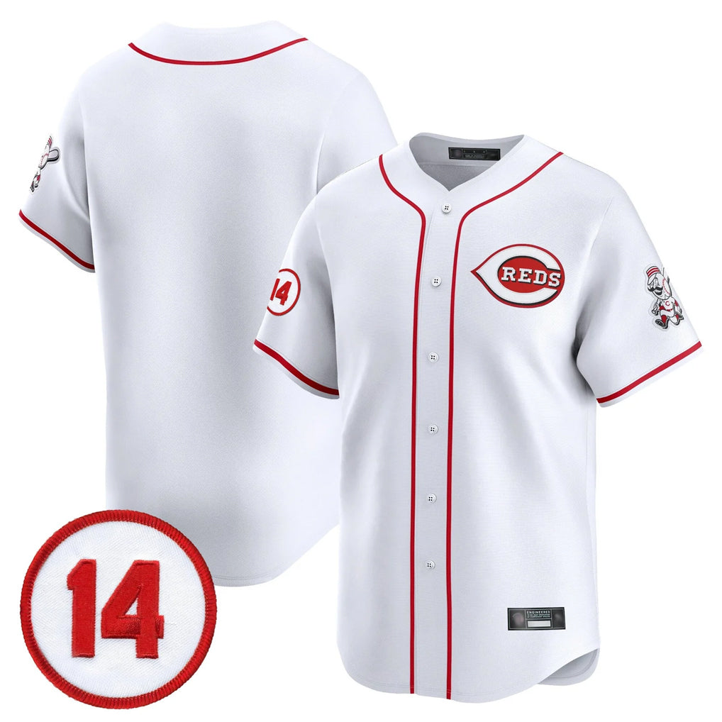 Choea C.Reds White Vapor Premier Limited Home Blank Player Stitched Jerseys