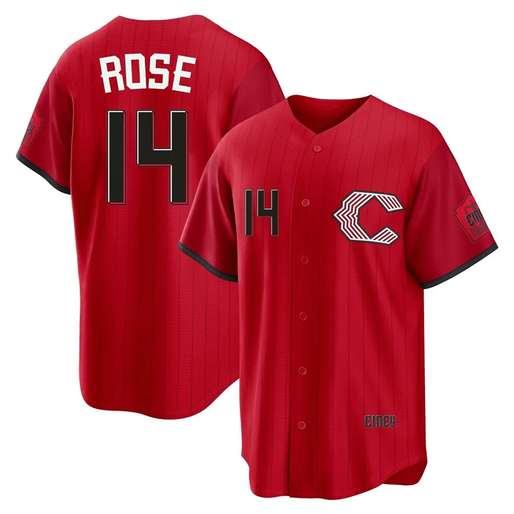 Choea C.Reds #14 Pete Rose Player Red 2026 City Connect Home Game Stitched Jerseys