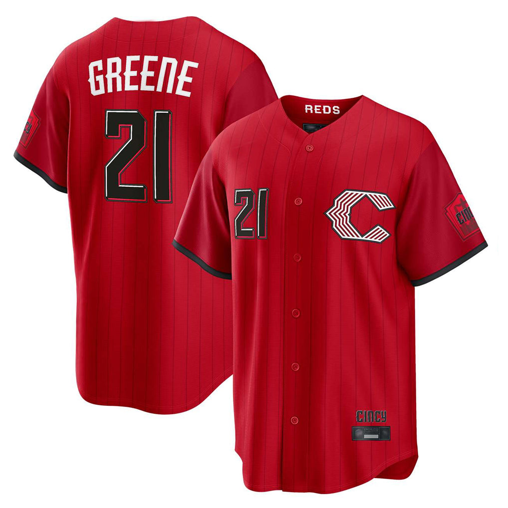 Choea C.Reds #21 Hunter Greene Player Red 2026 City Connect Home Game Stitched Jerseys