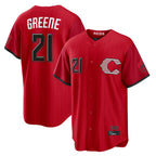 Choea C.Reds #21 Hunter Greene Player Red 2026 City Connect Home Game Stitched Jerseys