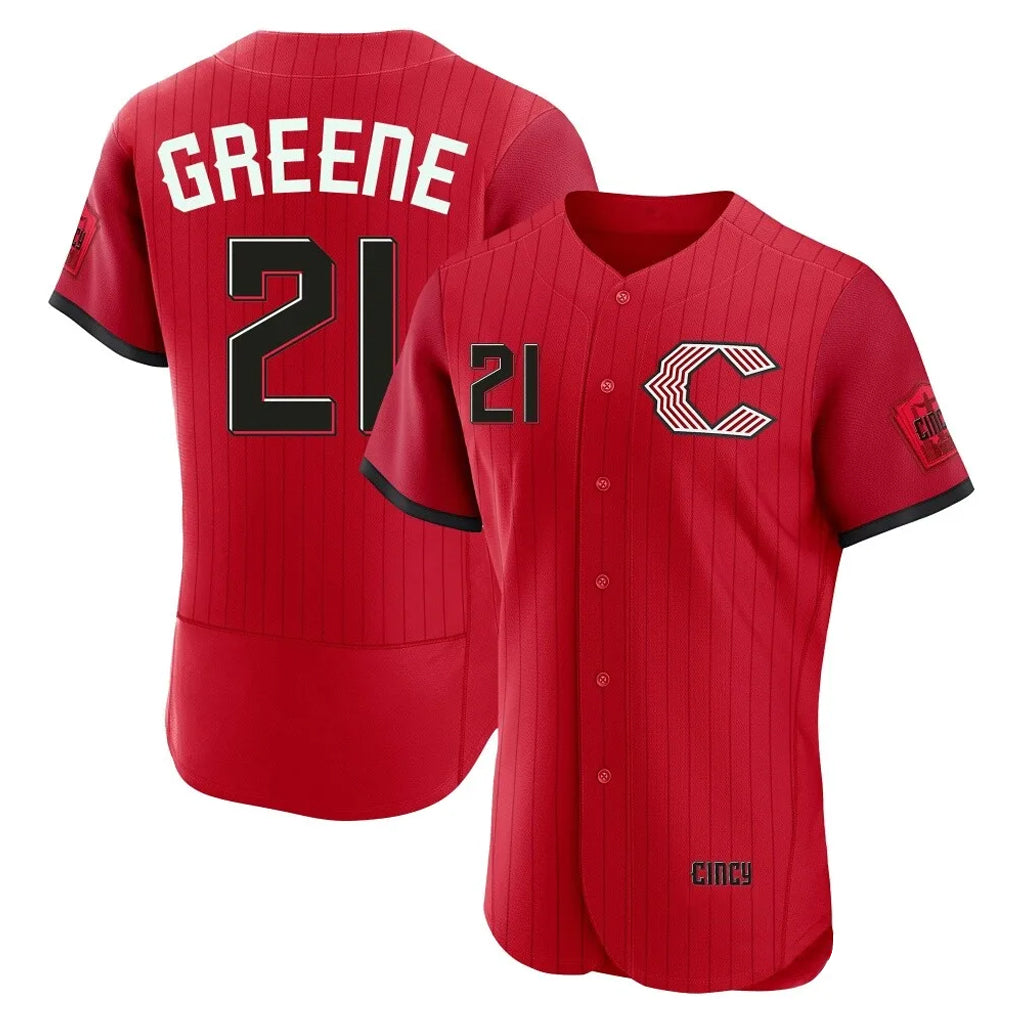 Choea C.Reds #21 Hunter Greene Player Red 2026 City Connect Limited Elite Home Stitched Jerseys